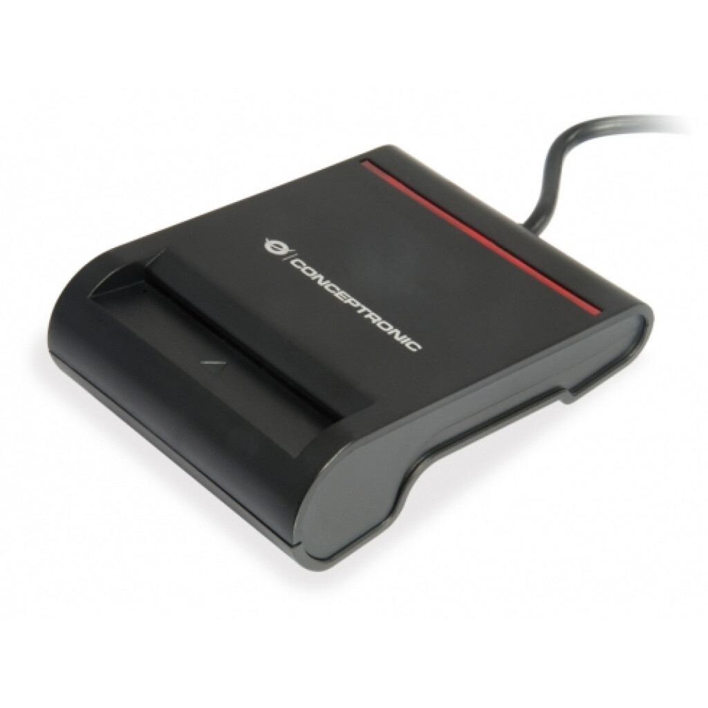 Thumbnail-Conceptronic SCR01B leitor de smart card USB USB 2.0 Preto