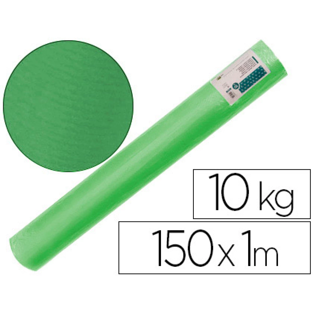 Thumbnail-Papel kraft verge liderpapel verde bobine 10 kg