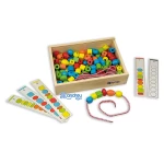 Galery – Jogo andreutoys formas para enfiar + 10 cordoes + 10 modelos caixa de 150 unidades sortidas0