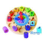 Thumbnail-Puzzle andreutoys relogio madeira figuras geometricas 22×4 cm