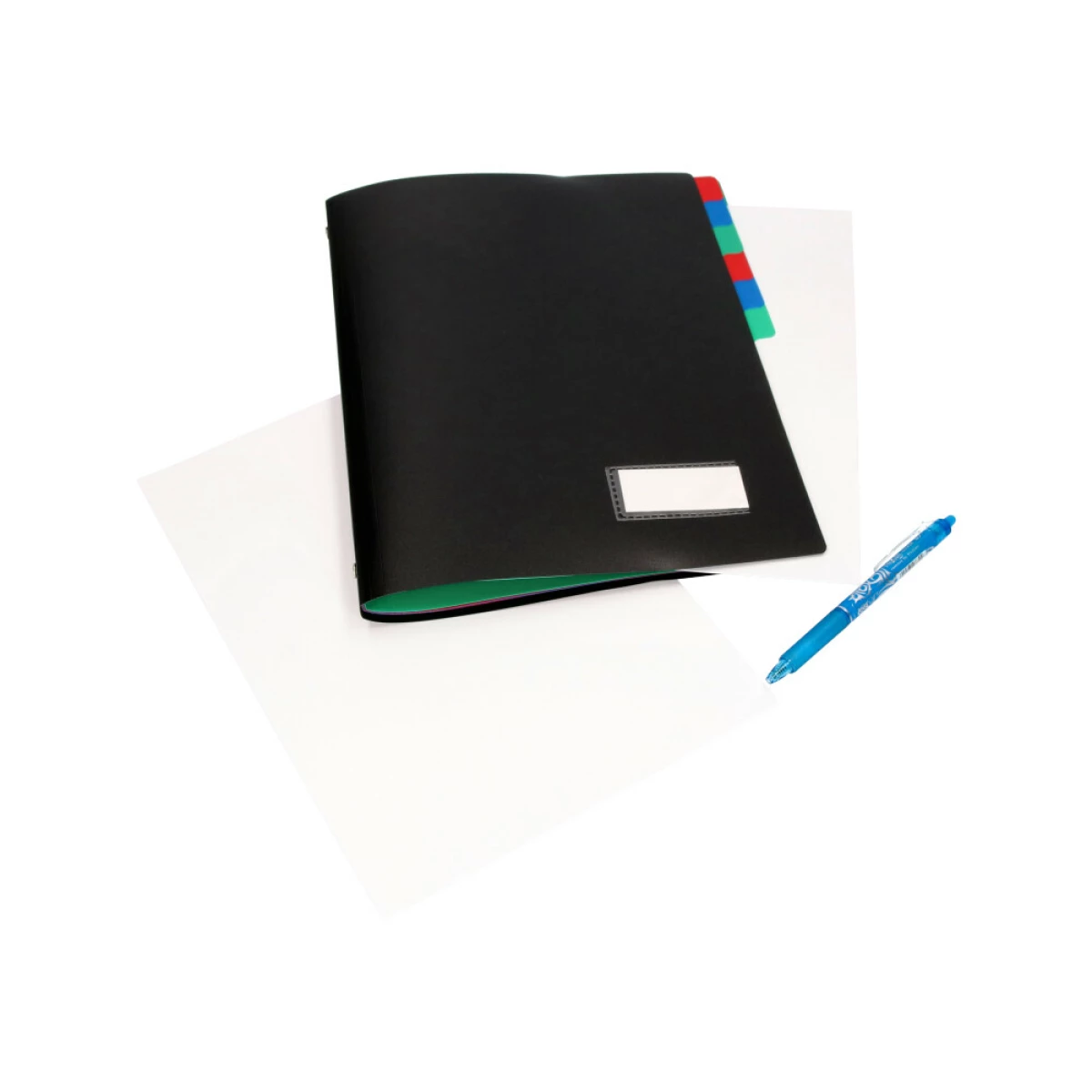 Galery – Pasta classificadora liderpapel polipropileno din a4 12 departamentos cor preto0