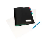 Galery – Pasta classificadora liderpapel polipropileno din a4 12 departamentos cor preto0