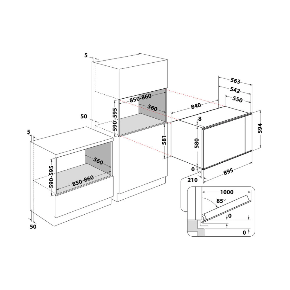 Galery – FORNO HOTPOINT – MS3 744 IX HA0