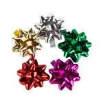 Galery – Lacos liderpapel fantasia pequenos cores metalizadas sortidas – 100 unidades0