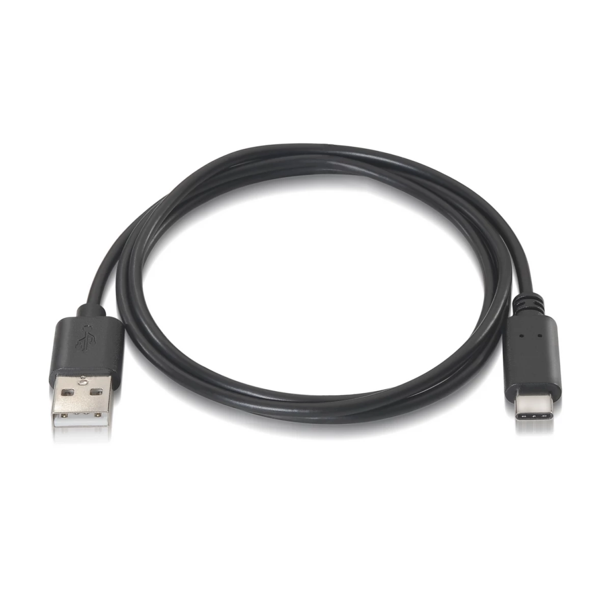 Galery – AISENS A107-0051 cabo USB 1 m USB 2.0 USB A USB C Preto0