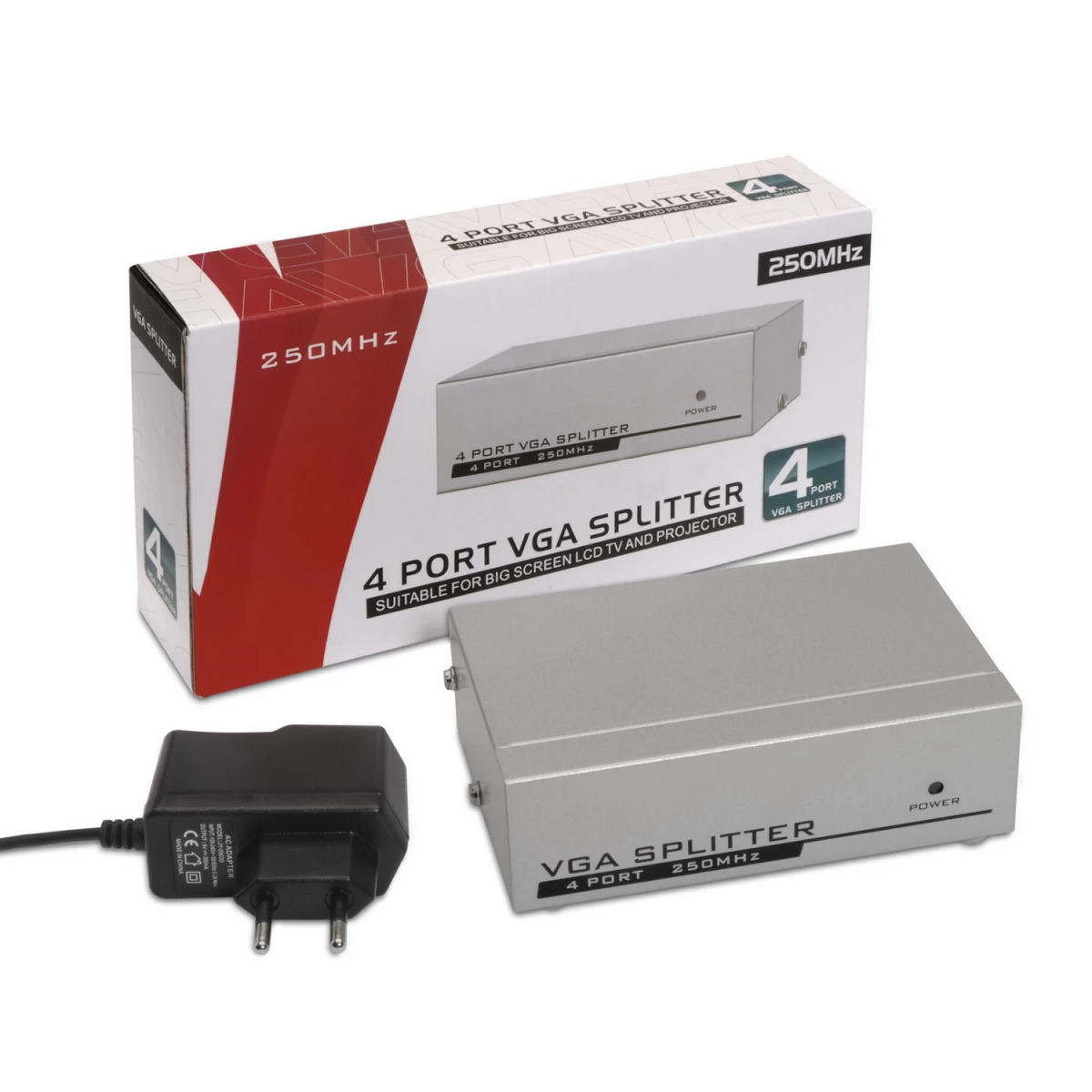 Galery – AISENS A116-0085 multiplicador de vídeo VGA 4x VGA0