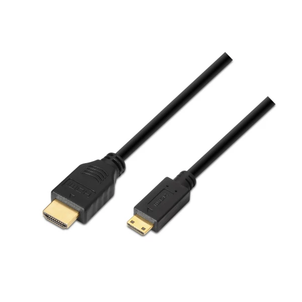 Thumbnail-AISENS A119-0115 cabo HDMI 3 m HDMI Type A (Standard) HDMI Type C (Mini) Preto