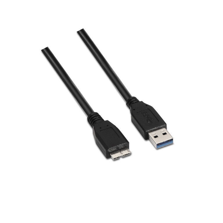 Thumbnail-AISENS A105-0043 cabo USB 1 m USB 3.2 Gen 1 (3.1 Gen 1) USB A Micro-USB B Preto