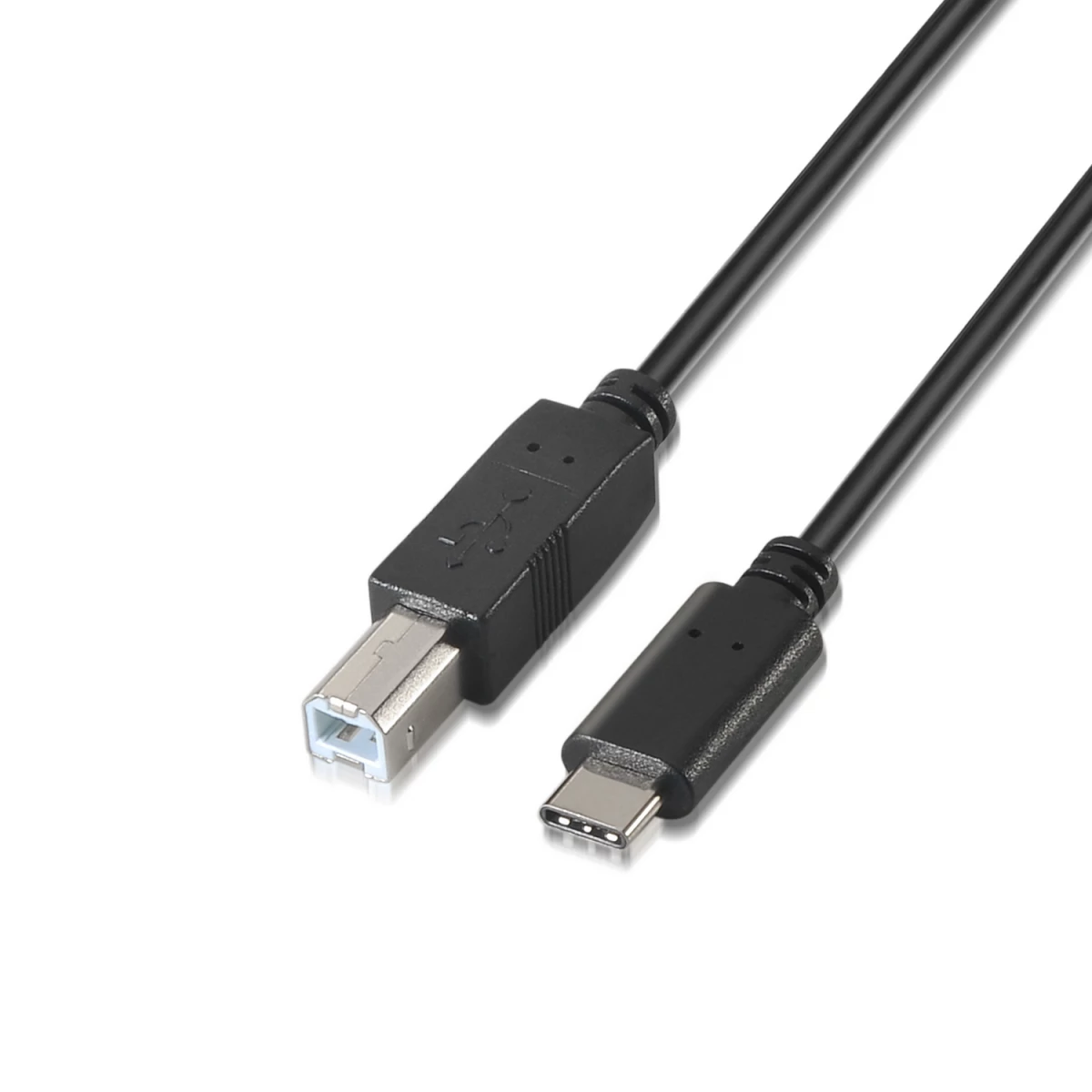 Thumbnail-AISENS A107-0054 cabo USB 2 m USB 2.0 USB C USB B Preto