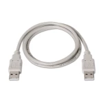 Galery – AISENS A101-0022 cabo USB 2 m USB 2.0 USB A Bege0