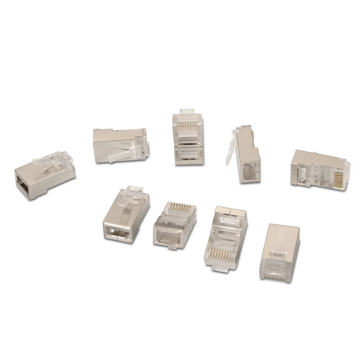 Galery – AISENS A139-0298 conector RJ-45 Aço inoxidável, Transparente0