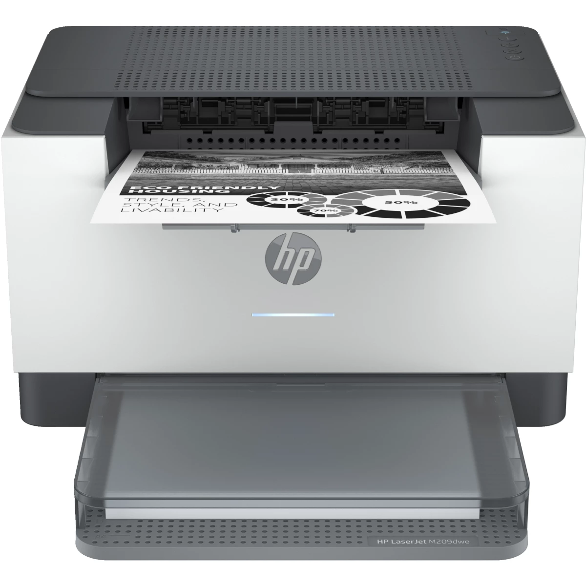 Thumbnail-HP LaserJet Impressora HP M209dwe, Preto e branco, Impressora para Pequeno escritório, Impressão, Ligação sem fios; HP+; Compatibilidade com o HP Instant Ink; Impressão frente e verso; Consumível com HP JetIntelligence