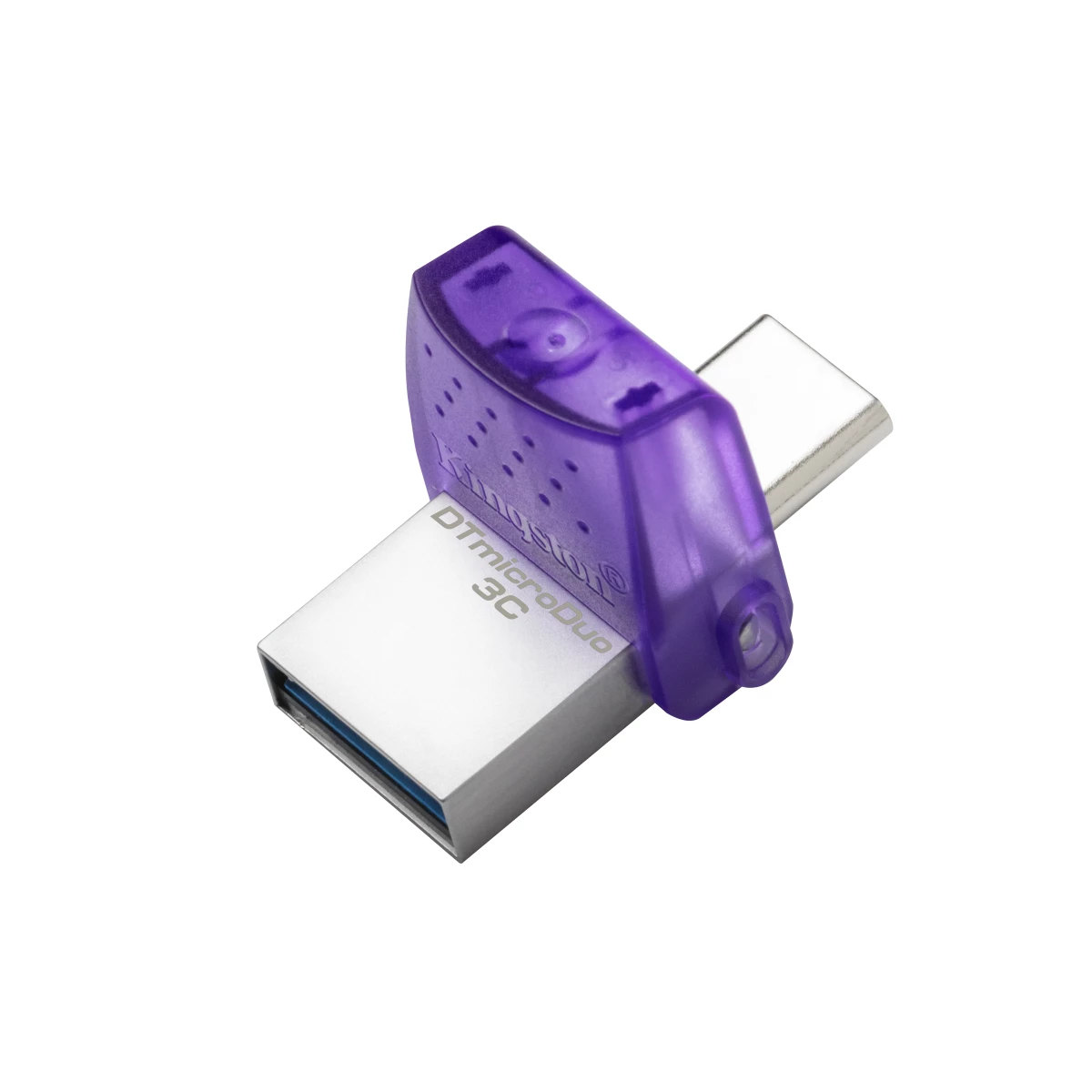 Galery – Kingston Technology DataTraveler microDuo 3C unidade de memória USB 64 GB USB Type-A / USB Type-C 3.2 Gen 1 (3.1 Gen 1) Roxo, Aço inoxidável0