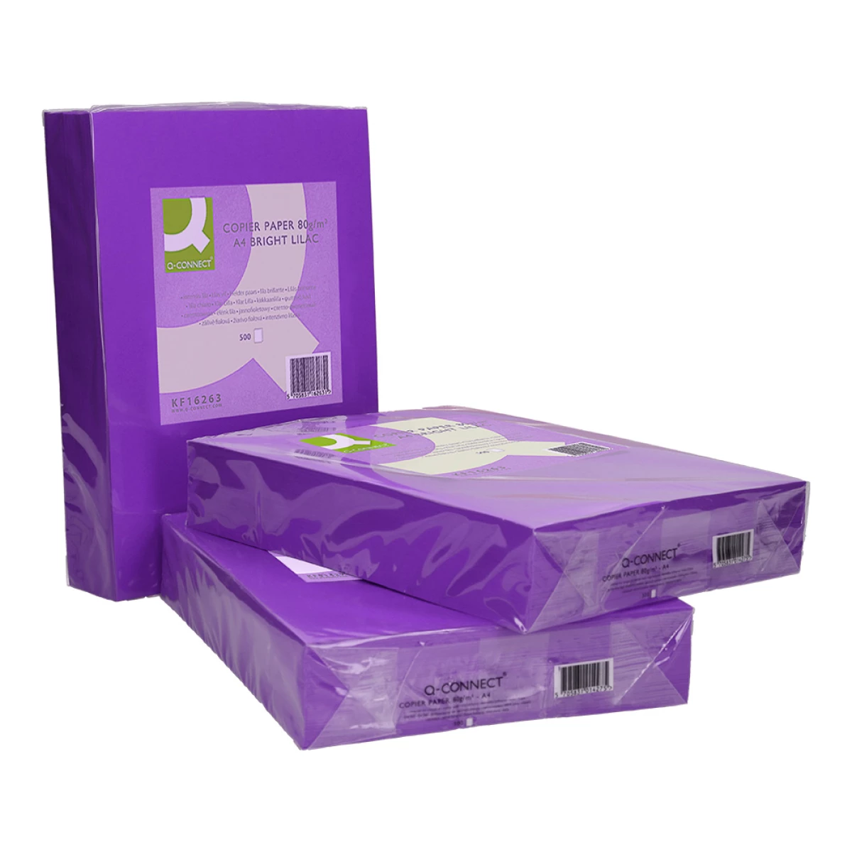 Galery – Papel de cor q-connect din a4 80 gr lilas embalagem de 500 folhas0