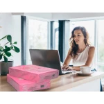 Galery – Papel de cor q-connect din a3 80 gr rosa intenso embalagem de 500 folhas0