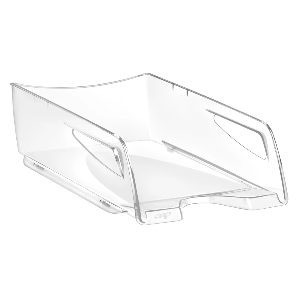 Galery – Tabuleiro de secretaria cep plastico cristal ceppro 66x257x348 mm0