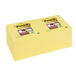 Galery – Bloco de notas adesivas post-it super sticky 76×127 mm com 6 blocos amarelo canario0