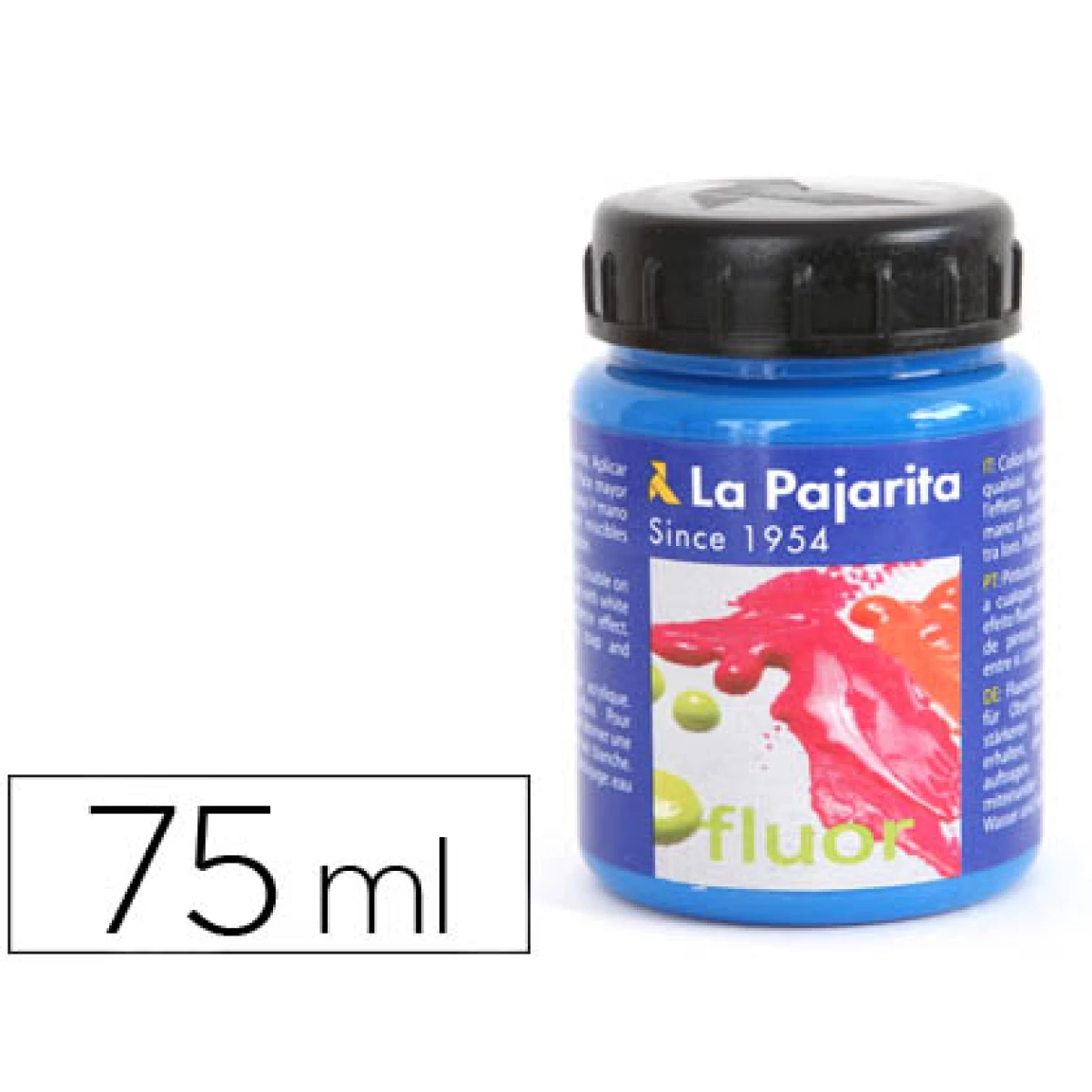 Thumbnail-Pintura latex la pajarita f-05 azul luminoso 75ml