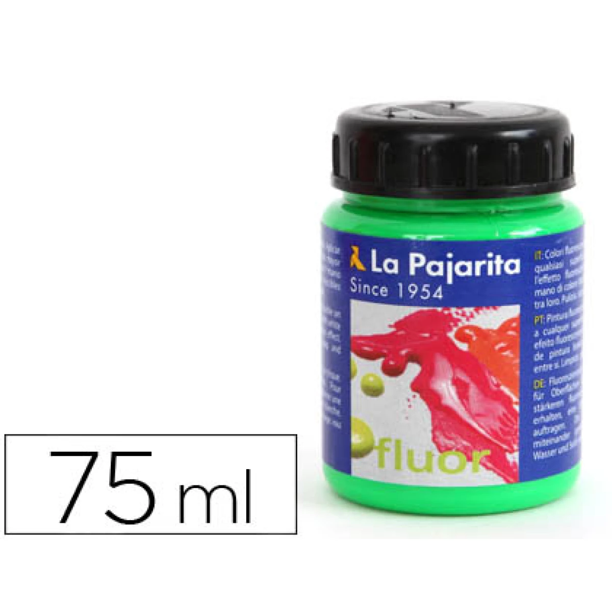 Thumbnail-Pintura latex la pajarita f-06 verde cesped 25ml