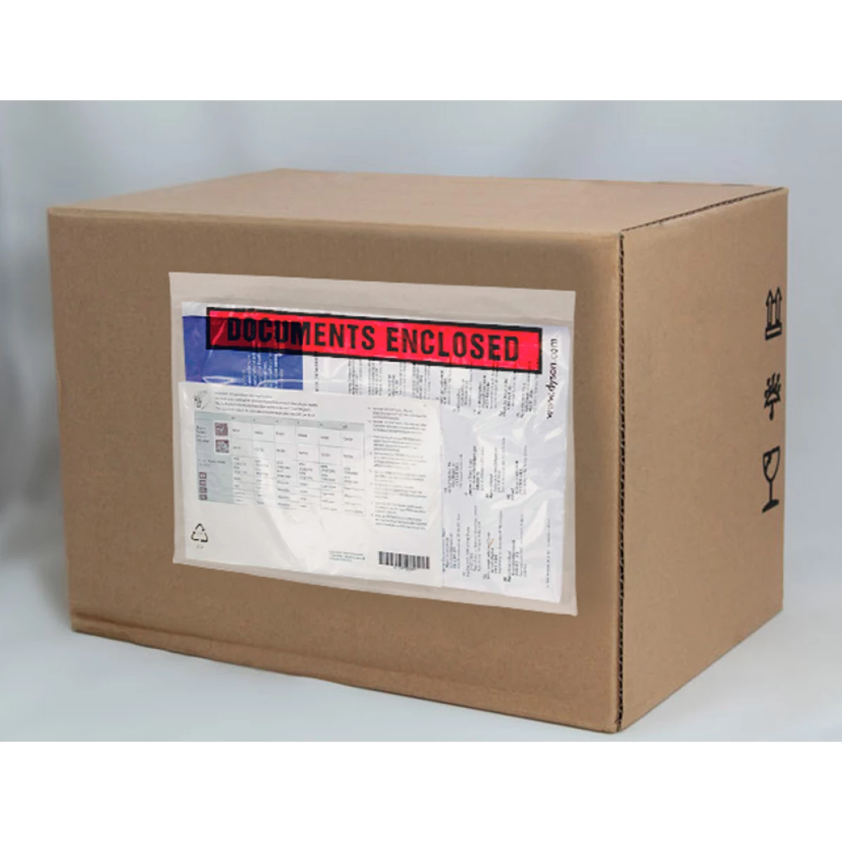 Galery – Envelope autoadesivo q-connect porta documentos multilingue 225×165 mm sem janela pack de 100 unidades0