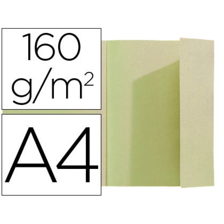 Thumbnail-Classificador exacompta din a4 verde 160 gr com aba interior – 100 unidades