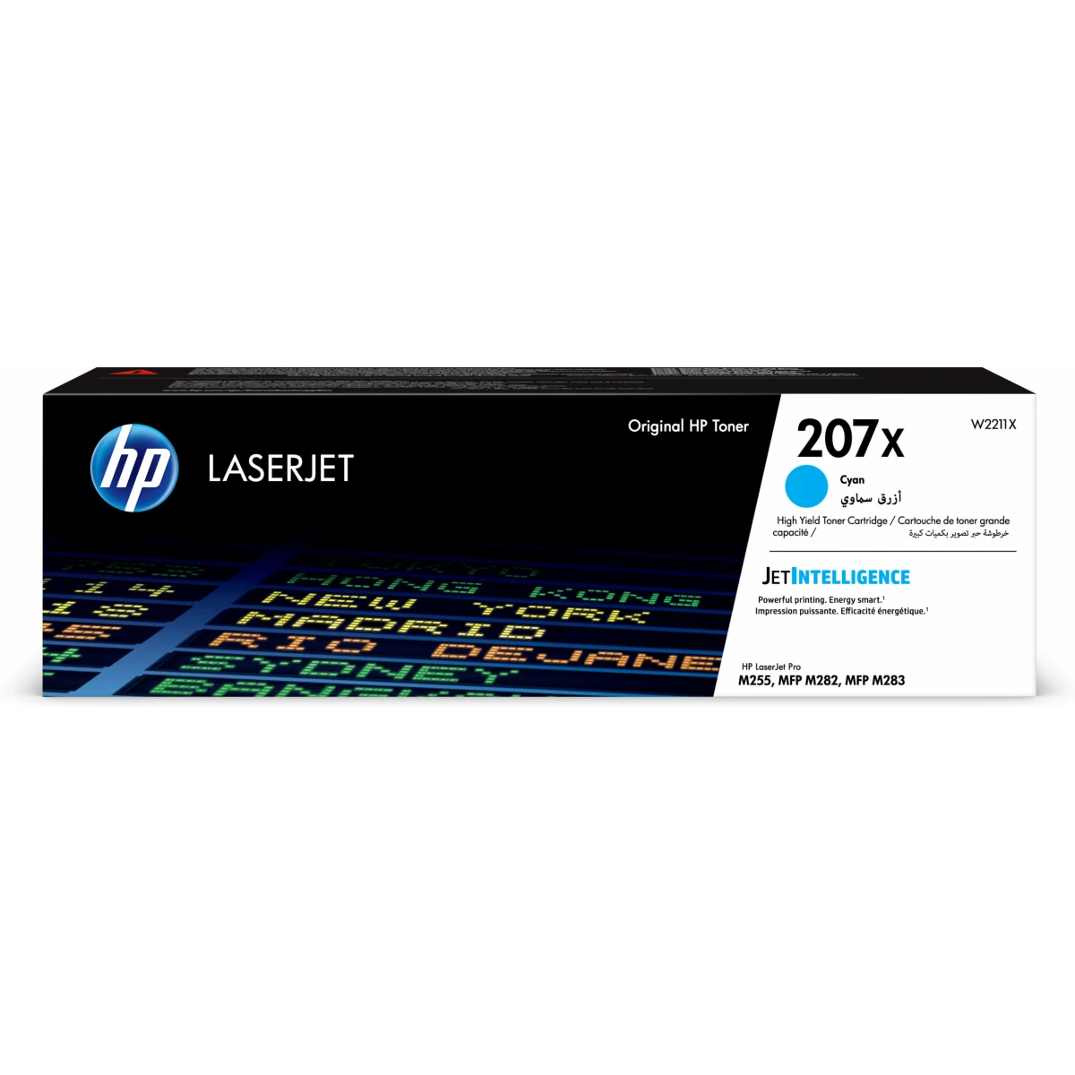 Galery – HP Toner LaserJet Original 207X Ciano de elevado rendimento0