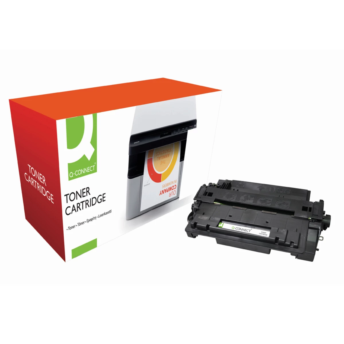 Galery – Toner q-connect compativel hp ce255a para laserjet p3015 / p3015d / 3015dn / 3015x -6.000pag0