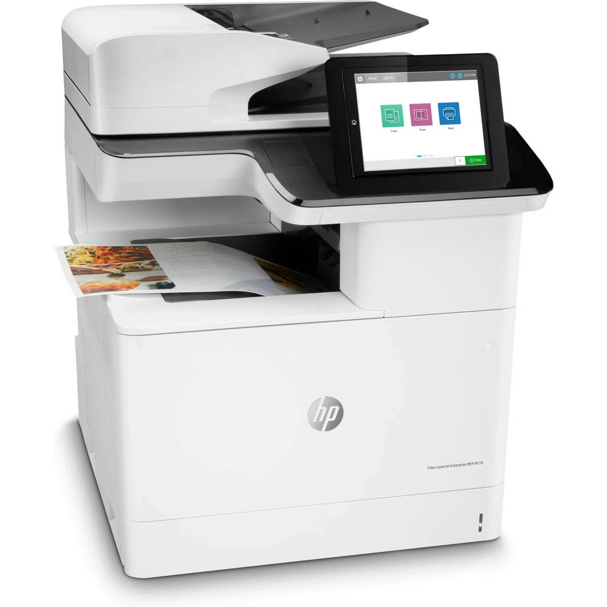 Galery – HP Color LaserJet Enterprise Multifunções M776dn, Color, Impressora para Impressão, cópia, digitalização e fax opcional, Impressão frente e verso; Digitalização frente e verso; Digitalização para e-mail0