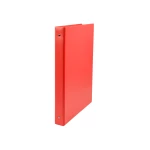 Galery – Pasta liderpapel 4 aneis 40 mm redondos plastico folio cor vermelho0