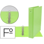 Thumbnail-Pasta liderpapel 4 aneis 40 mm redondos plastico folio cor verde pistacho