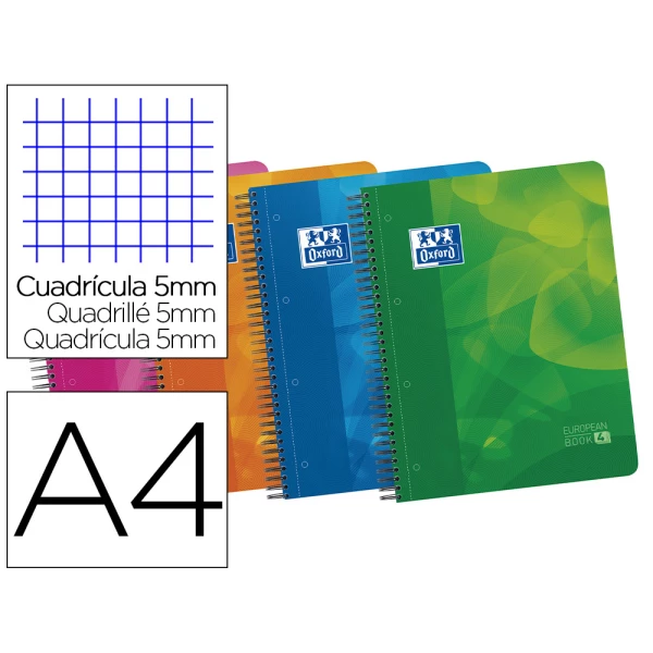 Thumbnail-Caderno espiral oxford euro pp a4 90g 120 folhas c/3 sep q st – 50% folhas grátis