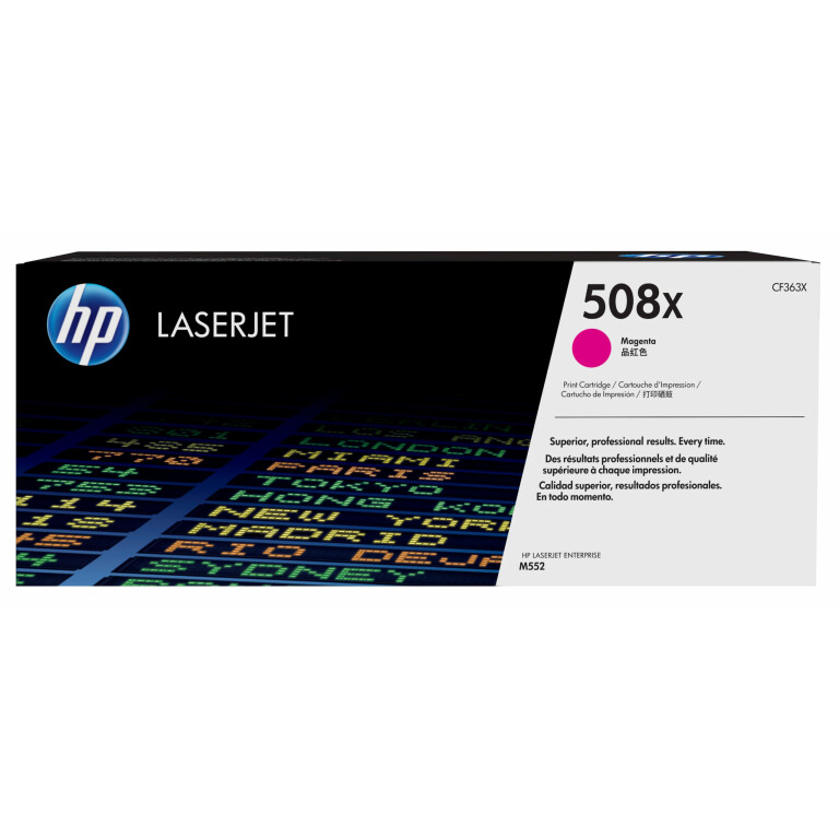 Thumbnail-HP Toner LaserJet original 508X magenta de elevado rendimento