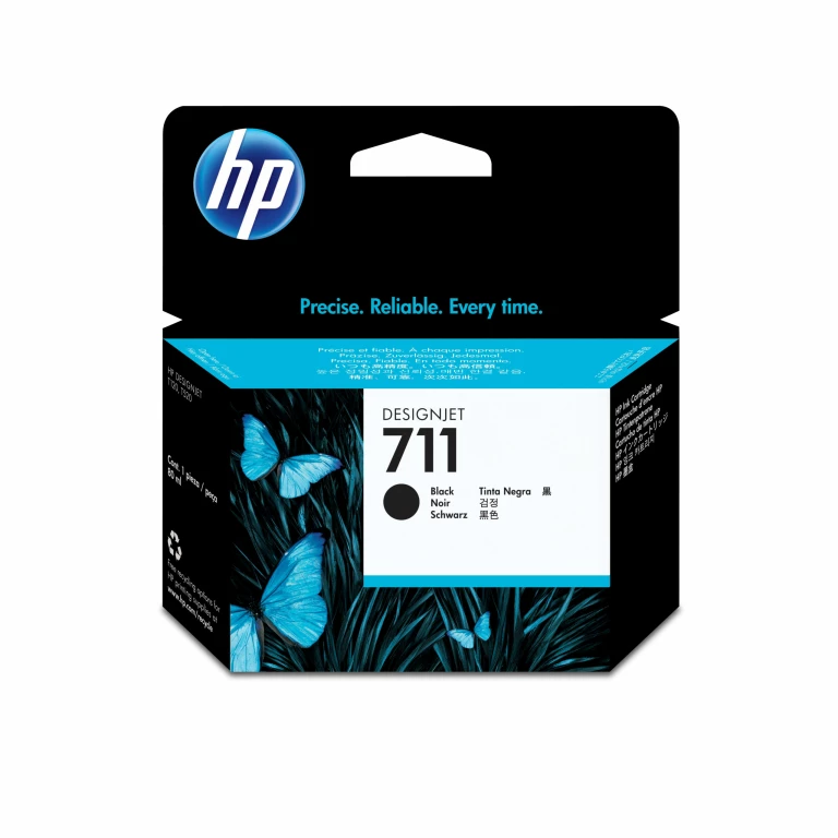 Thumbnail-HP Tinteiro DesignJet 711 Preto de 80 ml