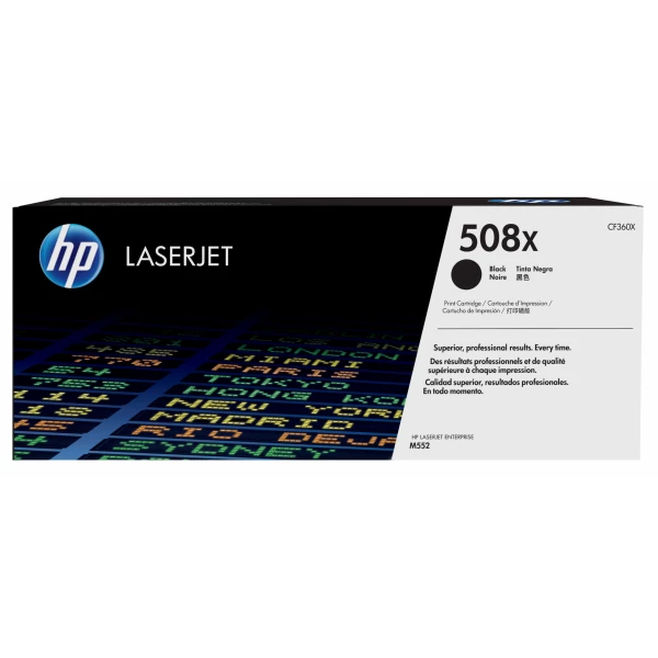 Thumbnail-HP Toner LaserJet original 508X preto de elevado rendimento