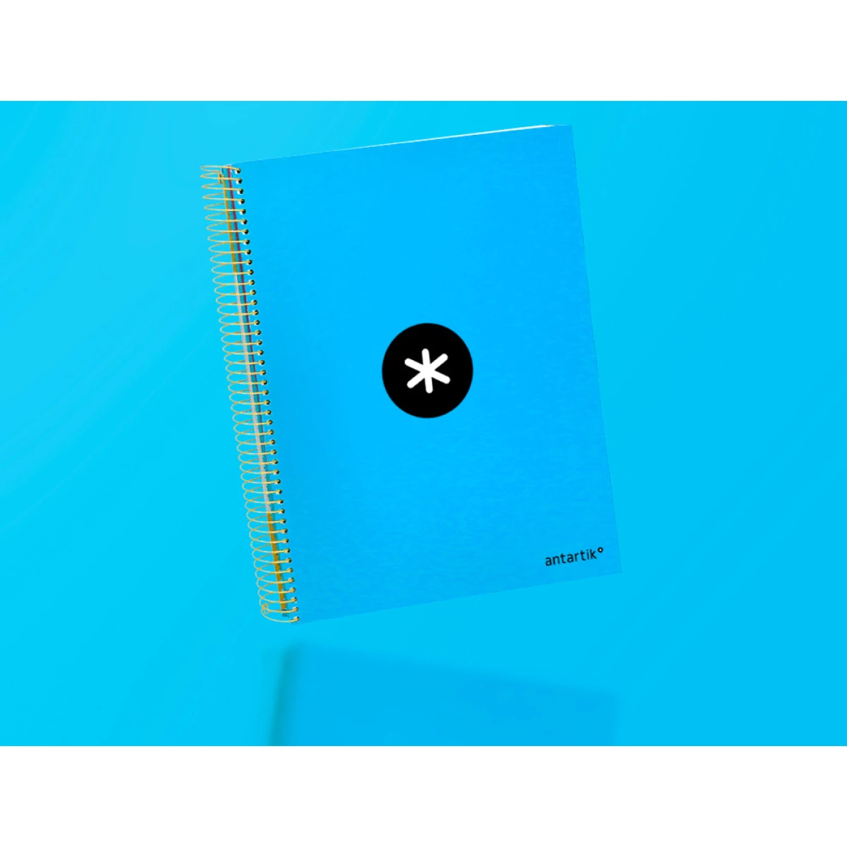 Galery – Caderno espiral liderpapel din a4 antartik capa forrada 120 f 100 gr pautado 5 bandas cor azul0