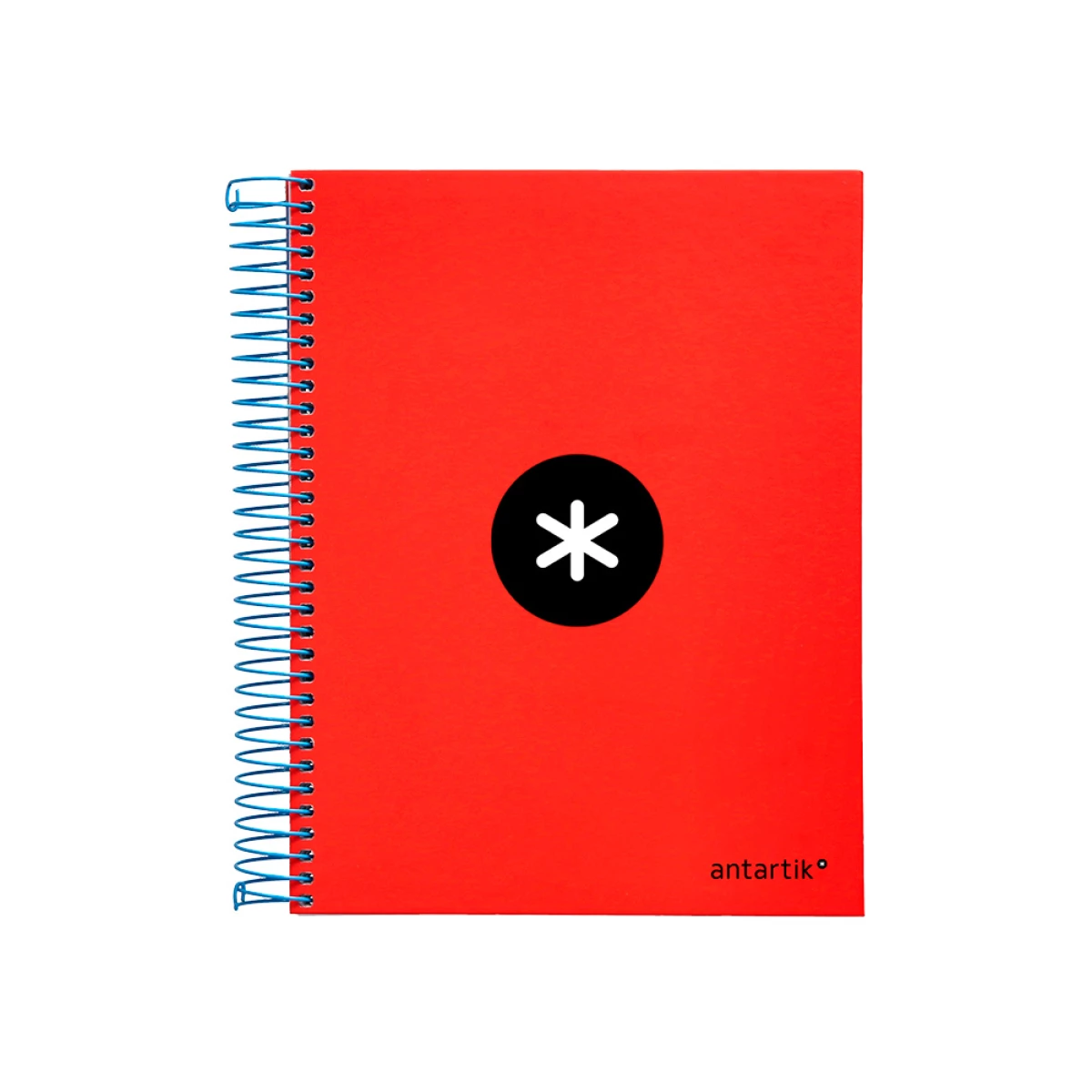 Galery – Caderno espiral liderpapel din a5 antartik capa forrada 120 f 100 gr pautado 5 mm 5 bandas cor vermelho0