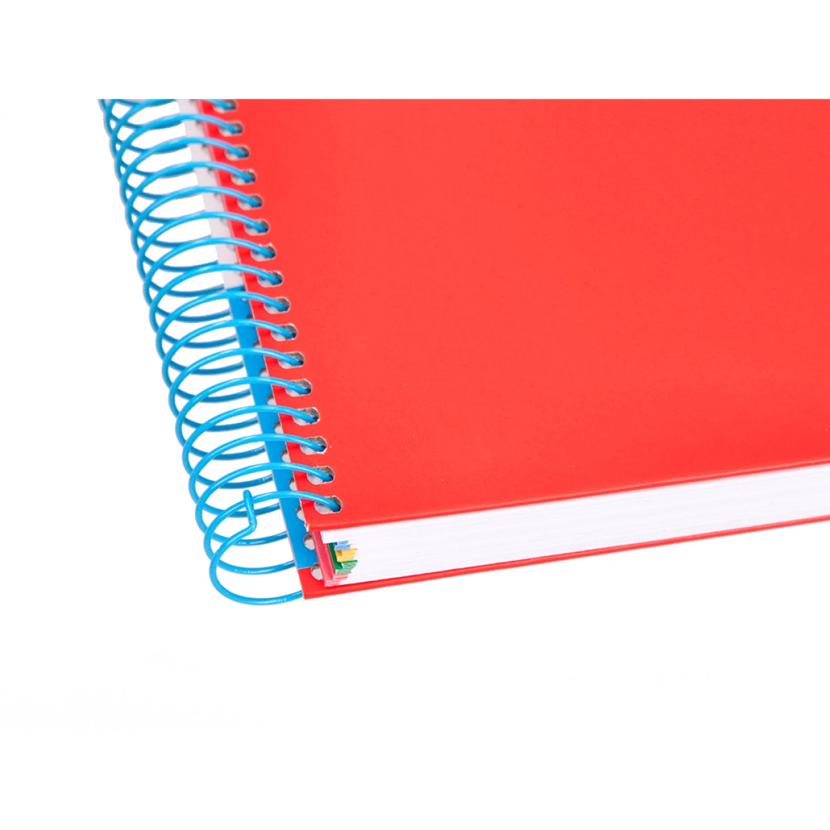 Galery – Caderno espiral liderpapel din a5 antartik capa forrada 120 f 100 gr pautado 5 mm 5 bandas cor vermelho0