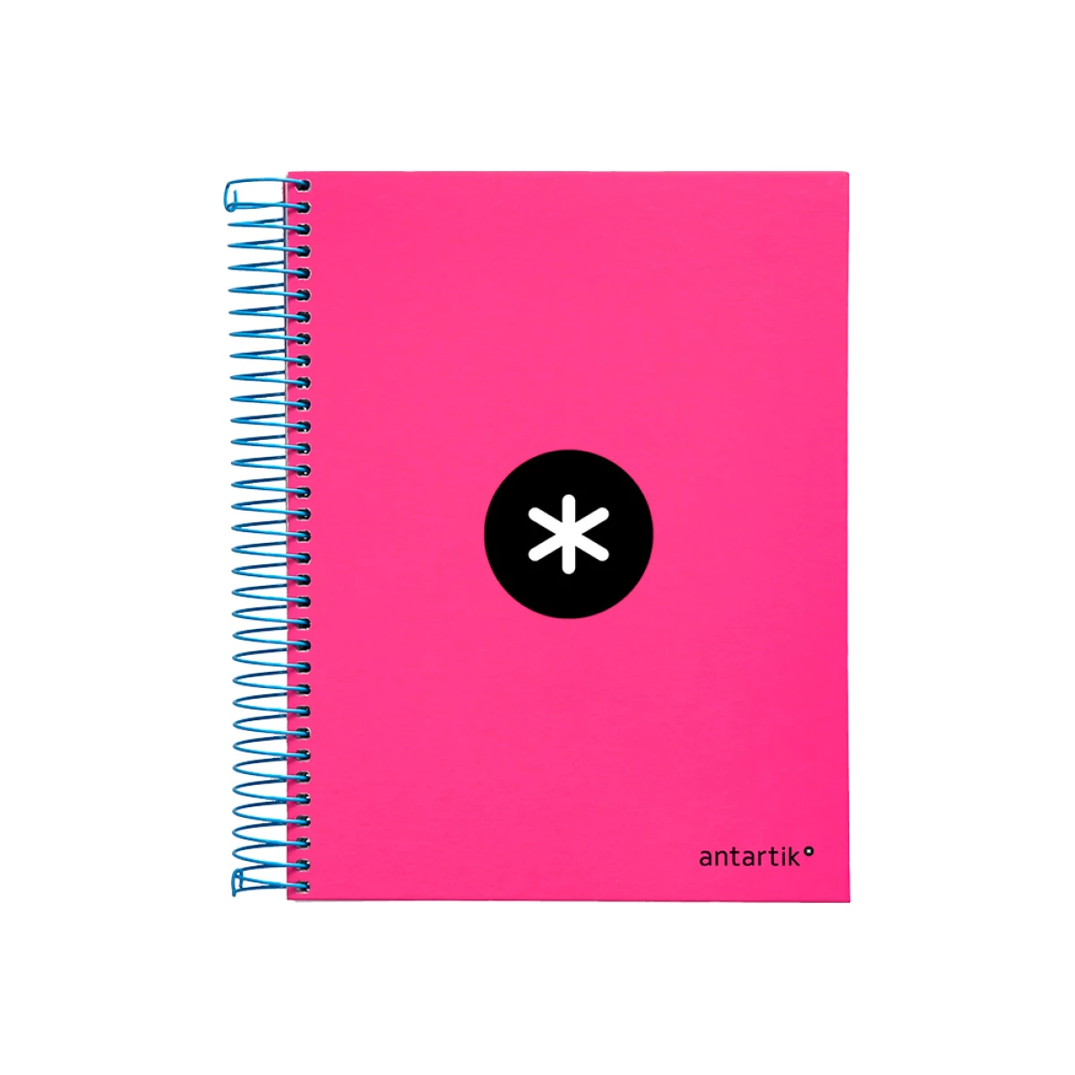 Galery – Caderno espiral liderpapel din a5 antartik capa forrada 120 f 100 gr pautado 5 mm 5 bandas cor rosa0