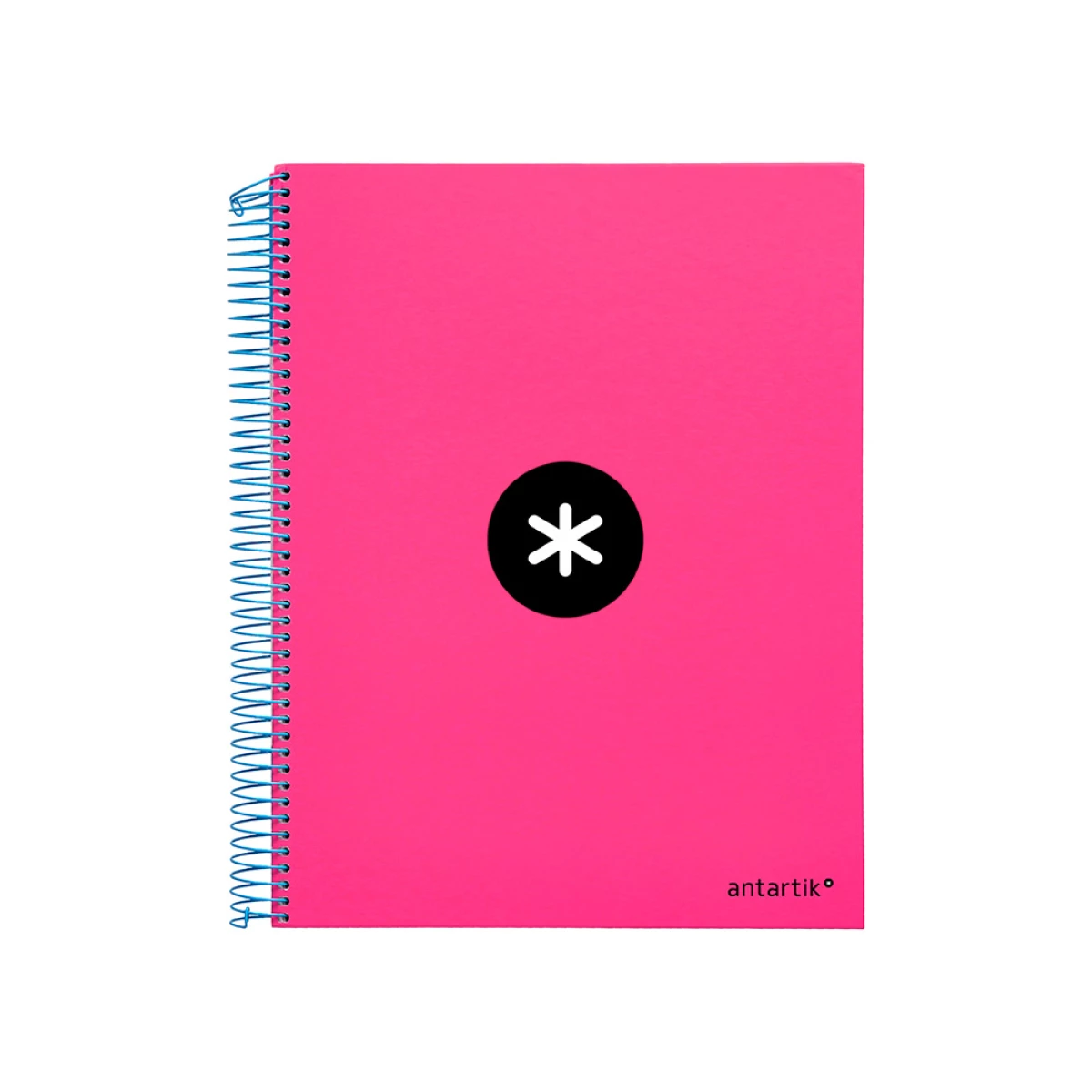 Galery – Caderno espiral liderpapel din a4 antartik capa forrada 120 f 100 gr quadricula 5 mm 5 bandas de cores cor rosa f.0