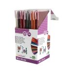 Galery – Papel celofane liderpapel 50×70 expositor 56 bolsas de 5 folhas 8 cores sortidas0