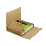 Galery – Caixa para embalar livro q-connect medidas 300x240x60 mm espessura cartao 3 mm0