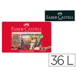 Thumbnail-Lapis de cor faber castell caixa metalica de 36 cores sortidas