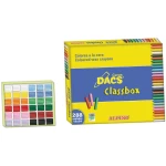 Galery – Lapis de cera dacs classbox caixa de 288 unidades 12 cores sortidas0