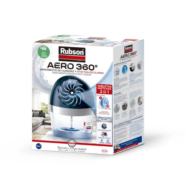 Thumbnail-Desumidificador rubson aero 360 + refill gratis 189x118x241 mm