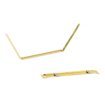 Galery – Encadernador fastener q-connect dourado caixa de 50 unidades0