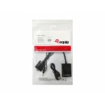 Galery – Equip 119038 adaptador de cabo de vídeo 0,2 m VGA (D-Sub) + 3.5mm DVI-D + USB Preto0