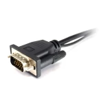 Galery – Equip 119038 adaptador de cabo de vídeo 0,2 m VGA (D-Sub) + 3.5mm DVI-D + USB Preto0