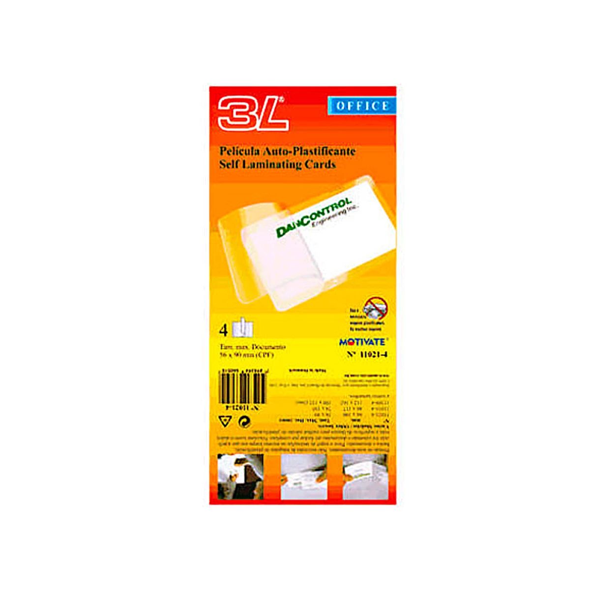 Galery – Bolsa de plastificar manual 3l office a frio 300 mc din a4 com dorso adesivo pack 10 unidades0