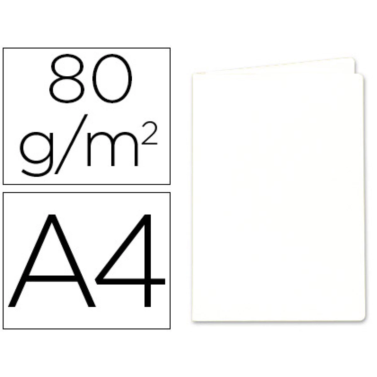 Thumbnail-Classificador cartolina exacompta din a4 branco 80 gr – 100 unidades