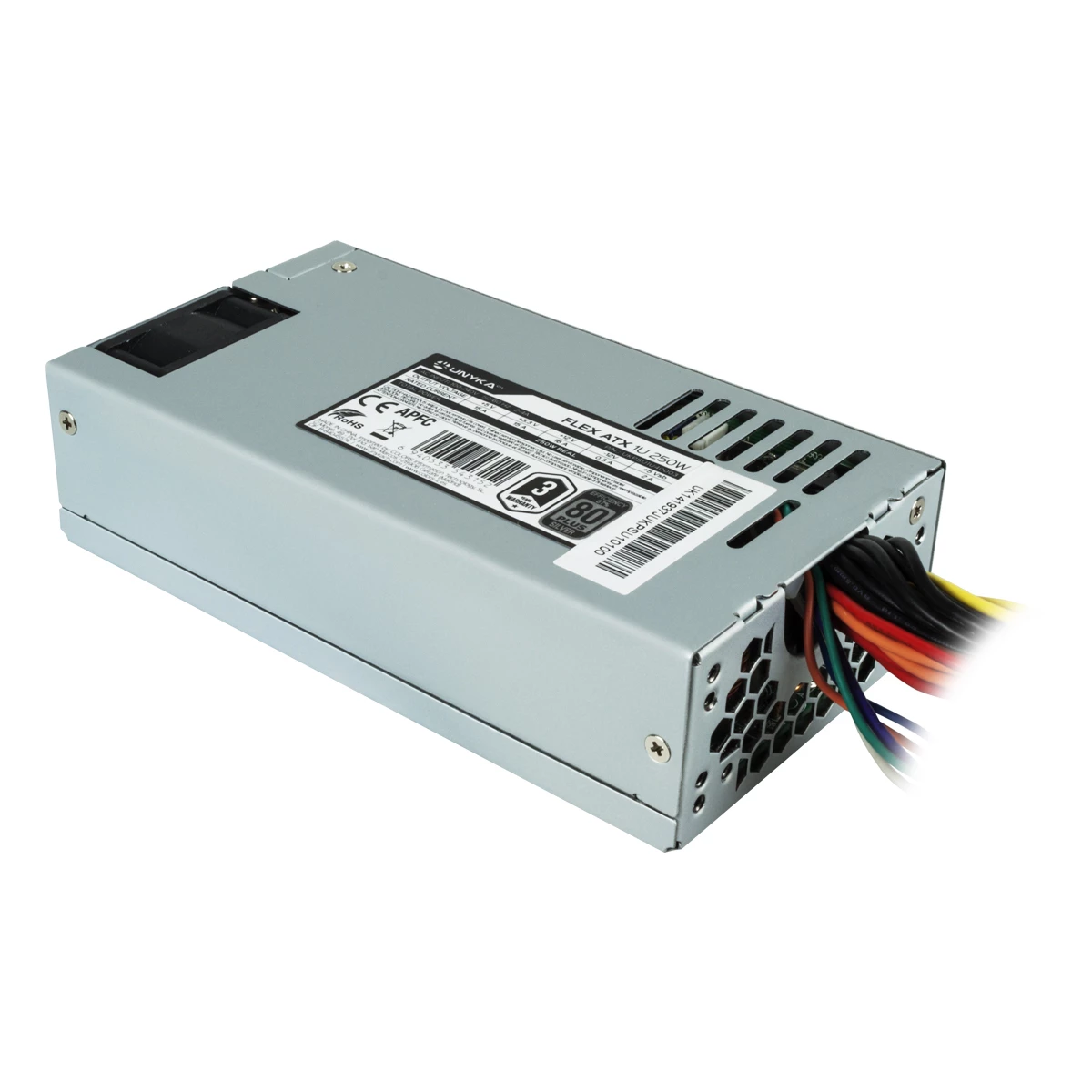 Galery – UNYKAch UKPSU1U40003 fonte de alimentação 250 W 20+4 pin ATX 1U Prateado0